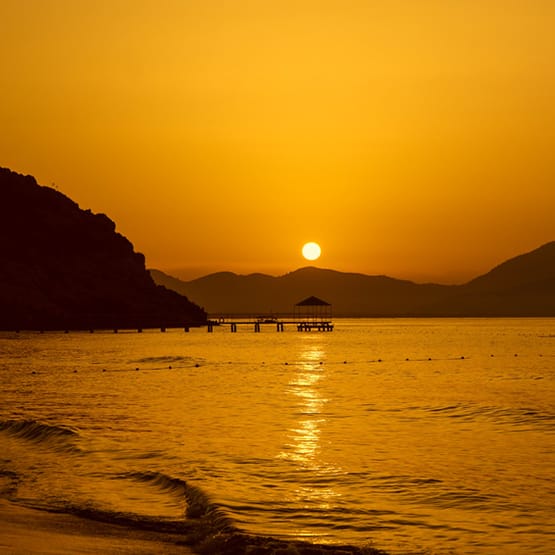 Sonnenuntergang Türkei