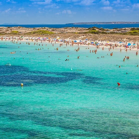 Strand von Formentera